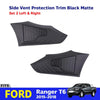 Side Vent Trim Cover Protection Black Pair Fits Ranger T6 Pickup UTE 2018-20 D06