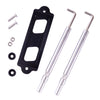 Honda Civic Integra Aluminium Battery Tie Down Hold Down Rod Hooks (2001-2005)