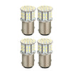 Vehicles 1157 BAY15D 4pcs 50SMD LED Tail Stop Light Bulbs 6000K Pure White
