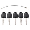 Daewoo Doosan Excavator Models Heavy Equipment 5x Keys