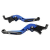 Honda CBR1000RR, CB1000R Blue Extendable Brake Clutch Levers (2004-2016)