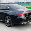 Benz E-Class W214 2 x Gloss Black Rear Side Spoiler Covers (2024)