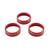 Subaru BRZ, Toyota GR86 Red Center Console AC Knob Ring Trim (2021-2024)