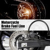 Motorcycle Braided Brake Clutch Oil Hoses 100cm Universal
