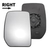 Ford Transit MK6 White Right Upper Side Mirror Glass (2000-2006)