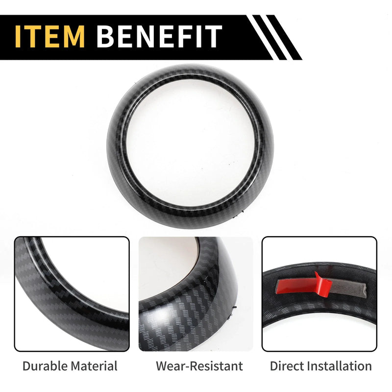 Chevy Colorado Carbon Fiber Air Vent AC Outlet Cover Trim (2023-2024)