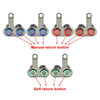 Universal Motorcycles - Waterproof RED LED Switch Handlebar Adjustable Mount