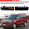 Fiat Doblo Type 263 Smoked Dynamic Turn Signal Mirror Lights (2010–2021)