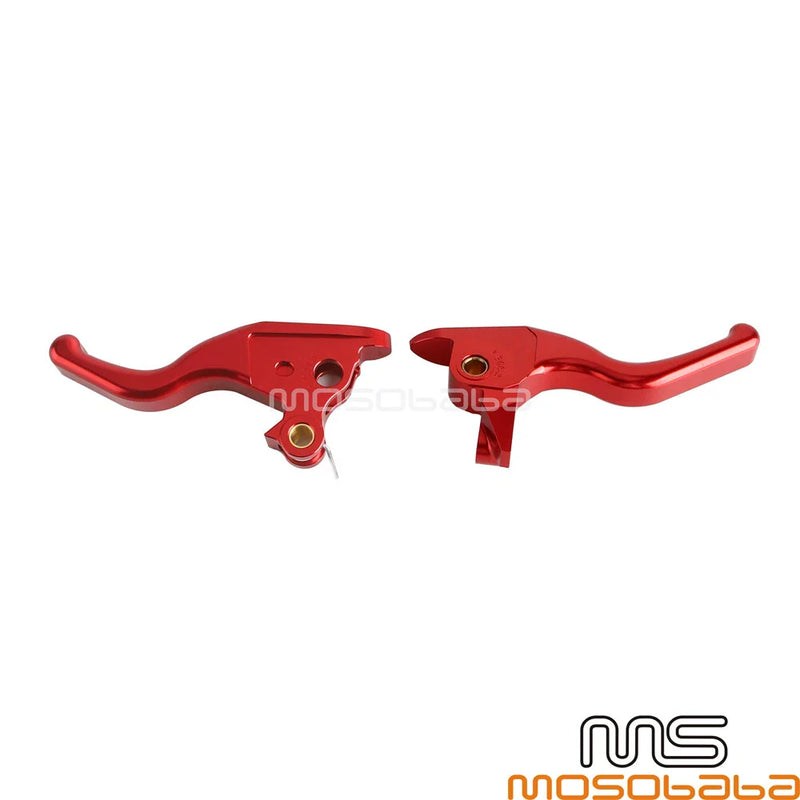 Harley Tri-Glide CVO / SE FLHTCUTG Red Hand Brake Clutch Levers (2009-2023)