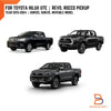 Toyota Hilux Ute PAIR Rear Bumper Cover Plates (2015-2023)