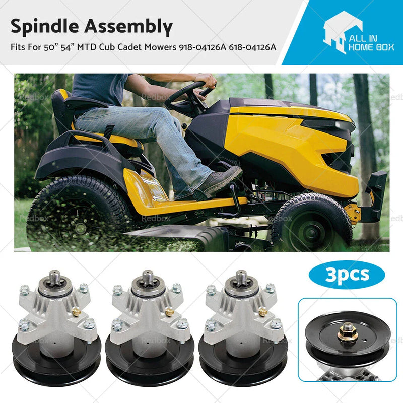 MTD Cub Cadet 50" 54" Mowers 3 x Spindle Assembly