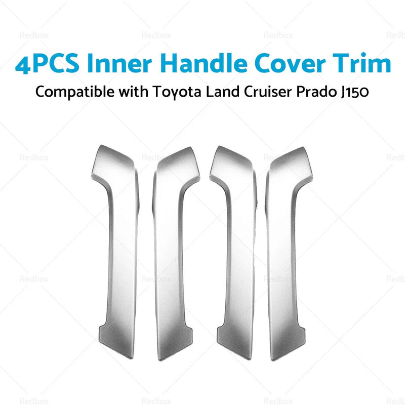 Land Cruiser Prado 4PCS Matte Front Door Armrest Covers (2009-2023)