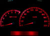 Ford Falcon AU Series 2-3 Red LED Dash Instrument Cluster Light Upgrade Kit