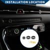 Toyota Supra AC Radio Volume Switch Knob Cover Ring 3 Pcs (2018–2022)
