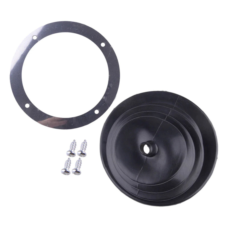 All Models Universal Car Gear Shifter Boot & 5.25" Round Plate Ring