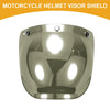 Universal Motorcycle Helmet Visor Shield Anti-UV Black