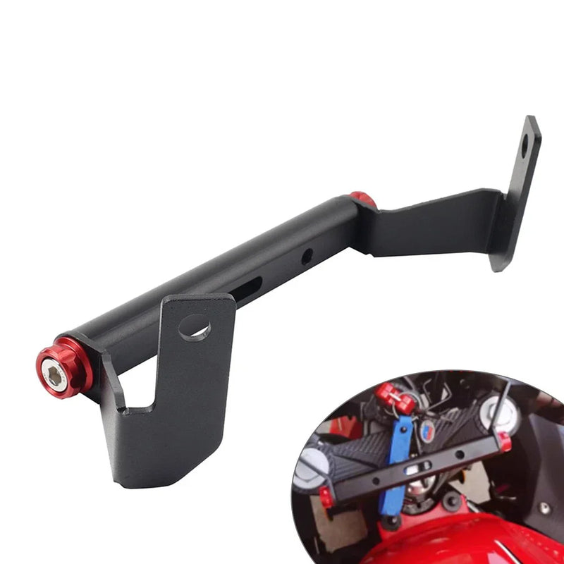 Honda CBR400R CBR500R Black & Red Balance Bar Navigation Bracket (2013-2020)