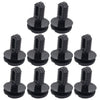 BMW 3 Series Black Plastic Clips Rivet 10 Pieces