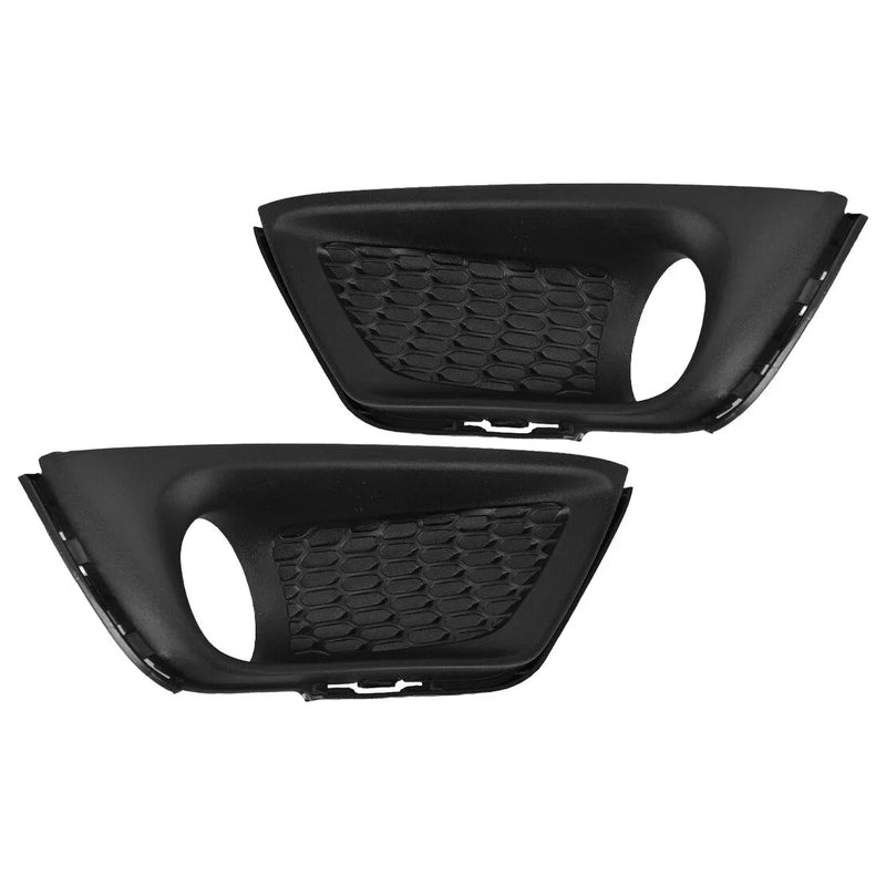 Jeep Compass L & R Front Bumper Fog Light Covers (2017-2020)