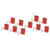 10pc 50A Battery Quick Connect Disconnect Winch Plug Connector 6-10 AWG