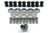 Élise VX220 10x Caoutchouc Rub Écrous & Inox m5 5mm Boulons Wheelarch