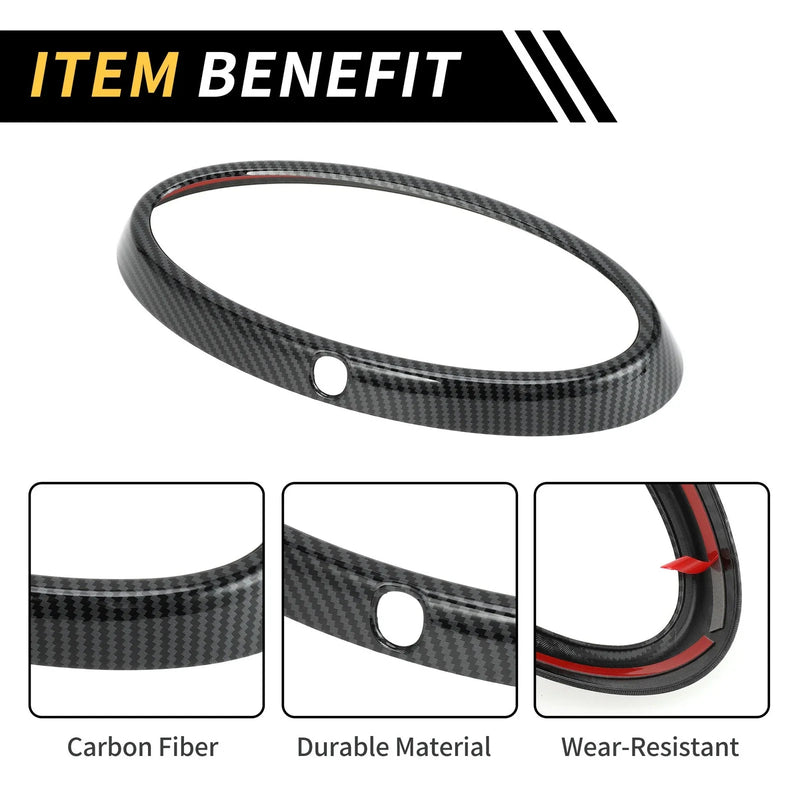 Ford Ranger Carbon Fiber Tailgate Emblem Badge Cover (2023-2024)
