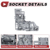 Mercedes-Benz C-Class W204 Left Tail Light Socket Wiring (2012-2014)