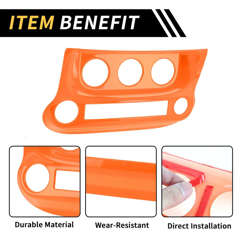 Jeep Wrangler JK JKU AC Switch Button Control Cover Trim (2007-2018)