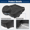 Dodge Ram Black Faux Leather Seat Bottom Cover