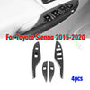 Toyota Sienna Carbon Fiber Window Lift Panel Switch Cover Trim (2015–2020)