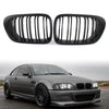 BMW 3-Series M3 Coupe Black Front Kidney Grille (2000-2007)