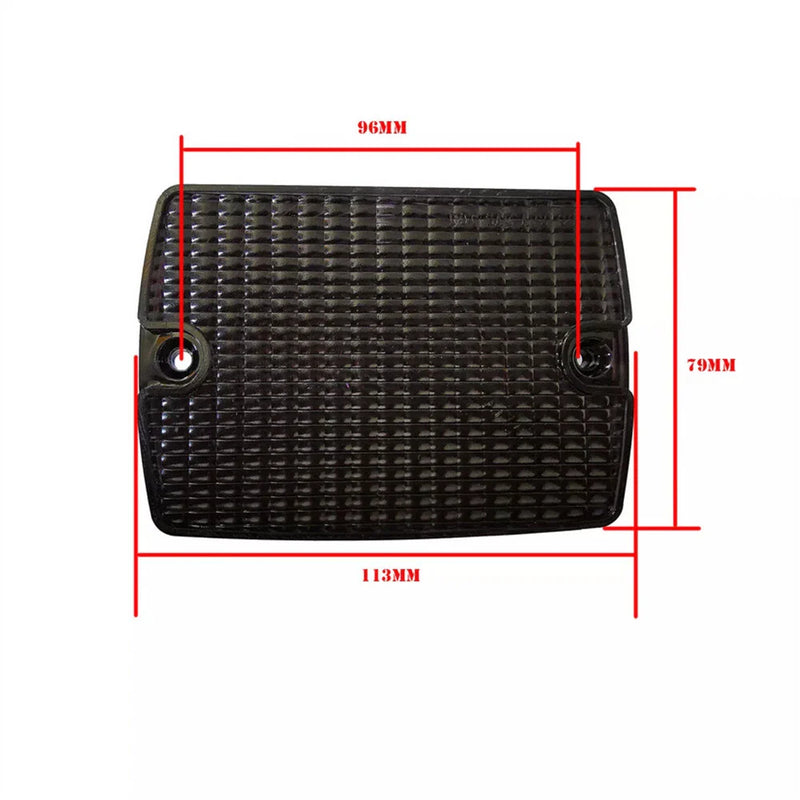 Jeep Wrangler Smoked Front Turn Signal Light Housings (1987-1995)