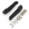 Yamaha YZF R1 R1M R1S Black Front Footrest Pegs (2015-2023)