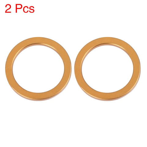 Honda CG125 2 x 30mm ID Motorcycle Exhaust Muffler Pipe Gasket Copper Tone