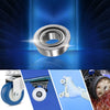MF84ZZ 10 pcs 4x8x3mm Double Metal Shield Flanged Ball Bearings
