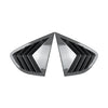 BMW X4 Quarter Window Louvers Cover Accessories (2014-2018)