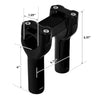 Harley Dyna Softail Fatboy 4" Black Handlebar Risers