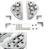 Harley Touring Chrome Rear Passenger Floorboard Foot Pegs (1993-2023)