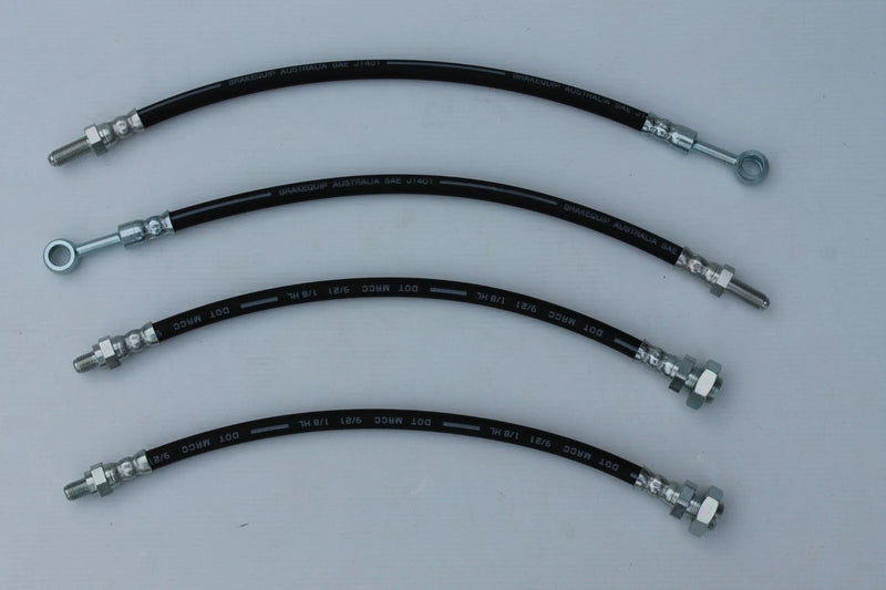 MGA 1600cc Front & Rear Brake Hose Set (4) (1959-1962)
