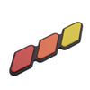 Toyota Tacoma 4Runner Tundra Tri-Color Grille Cover Badge Emblem (2005-2023)