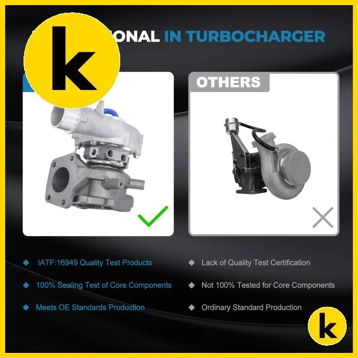 MAZDA CX-7 Upgraded Billet Turbo Charger 2.3L Petrol K0422-582