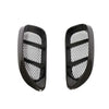Porsche 718 Cayman 2016-18 Real Carbon Fiber Side Fender Air Vent Cover Trim