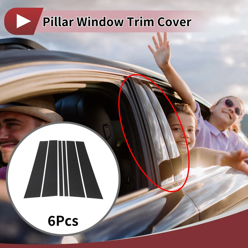Land Rover LR2 6 x Door Window Trim Pillar (2006-2015)