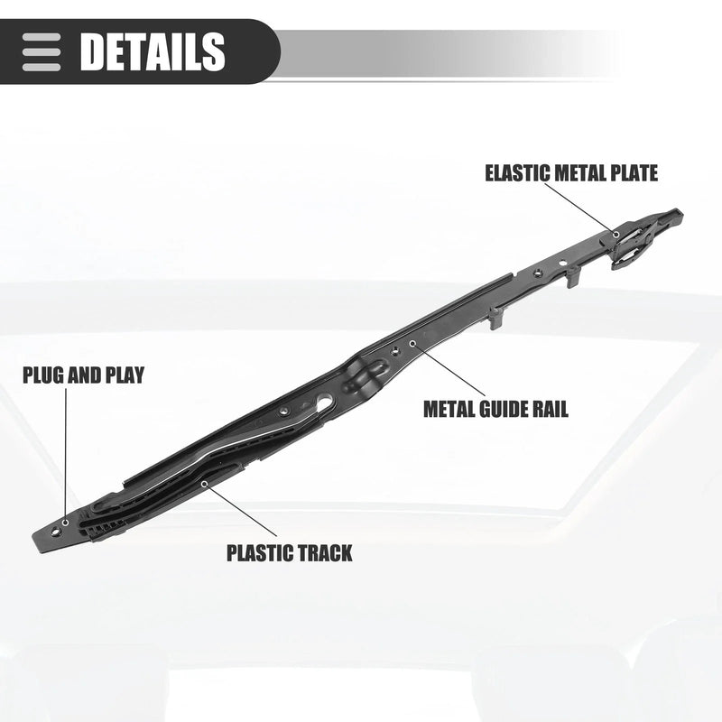 Ford F150 F250 Sunroof Track Guide Rails Assembly Repair Kit (2015-2023)