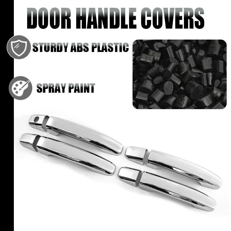 Chevy Silverado GMC Sierra Chrome Door Handle Covers (2014-2020)