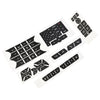 Car Button Stickers Front Radio Repair Steering Steel