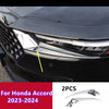 Honda Accord 2 x Front Headlight Lamp Eyebrow Cover Trim Decor (2023–2024)