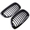 BMW 3-Series E46 Coupe Gloss Black Front Kidney Grille (2003-2006)