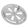 Boat 5 x Stainless Steel Marine Air Vent Butterfly Boat Round Louvered Vent