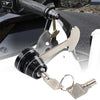 Can Am Ryker 600 900 CNC Aluminum Anti Theft Handlebar Helmet Lock